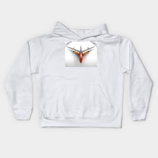 1955 Pontiac Hood Ornament Kids Hoodie